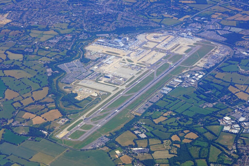 Gatwick Airport runway