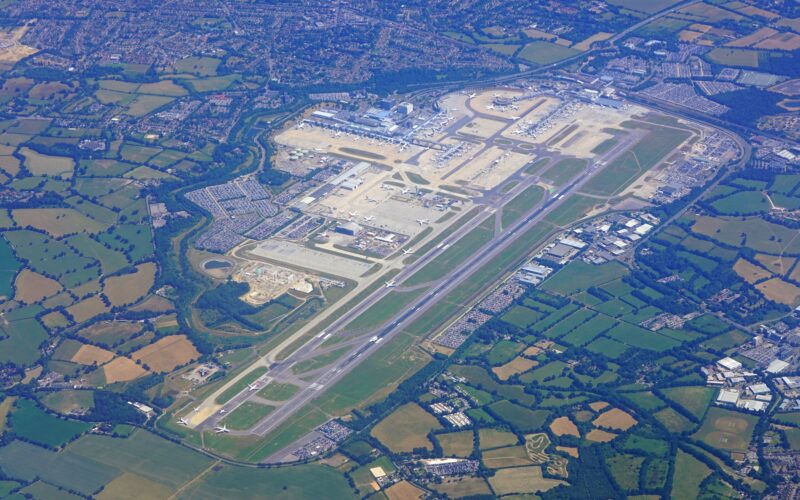 Gatwick Airport runway