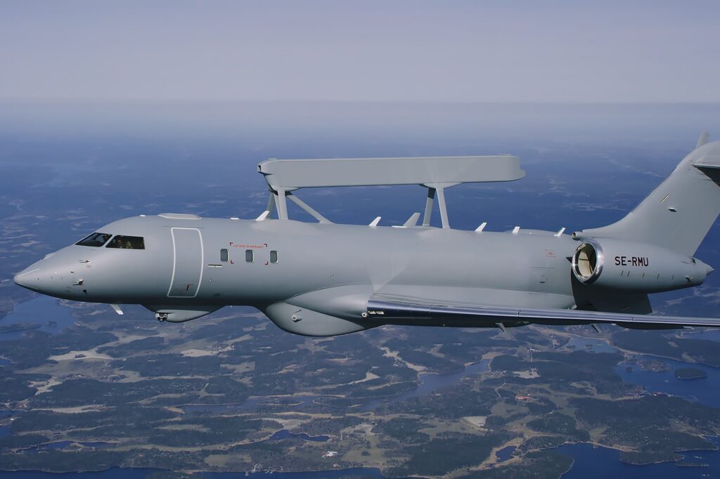 GlobalEye Airborne Early Warning and Control System aircraft