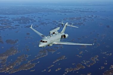 GlobalEye airborne early warning and control aircraft