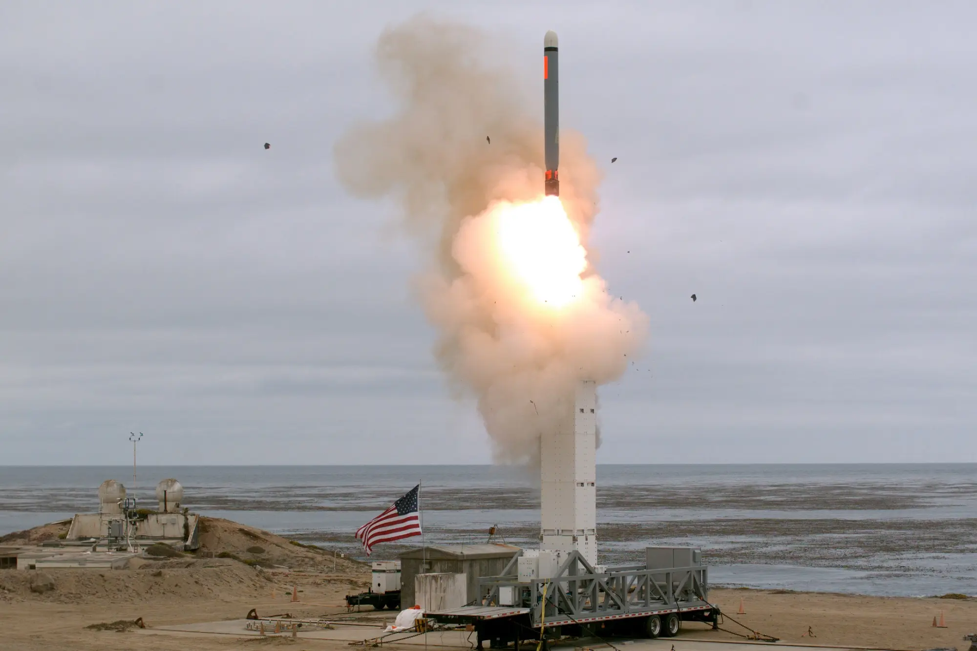 Ground launched medium range Tomahawk cruise missile