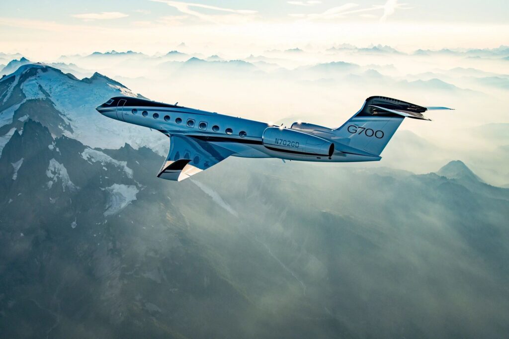 Gulfstream G700 private jet