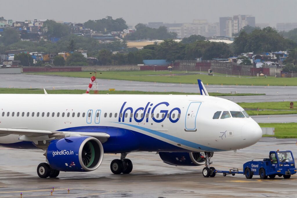 IndiGo Airbus A320neo aircraft IndiGo Airbus A320neo aircraft