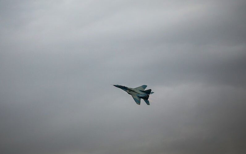 Iranian Mikoyan-Gurevich MiG-29 flying