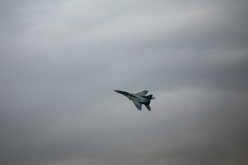 Iranian Mikoyan-Gurevich MiG-29 flying