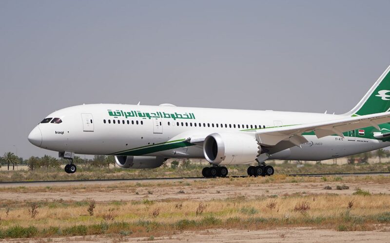 Iraqi Airways' only Boeing 787 has not flown since July 27, 2023, prompting speculation of its current status