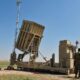 An Israeli missile defense system Iron Dome