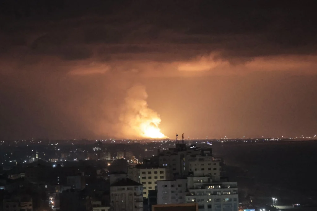 Israeli air raids Israeli air raids