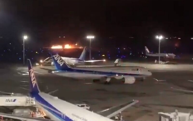 Japan Airlines plane crash