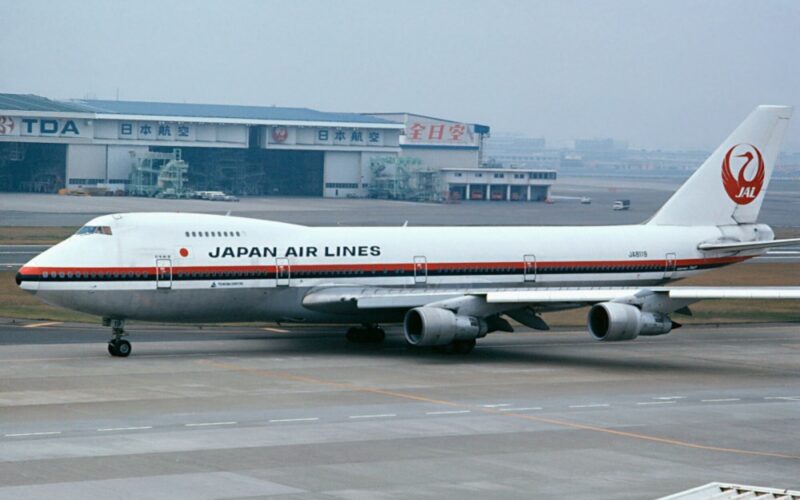 JA8119, the aircraft involved in the accident on August 12th, 1985