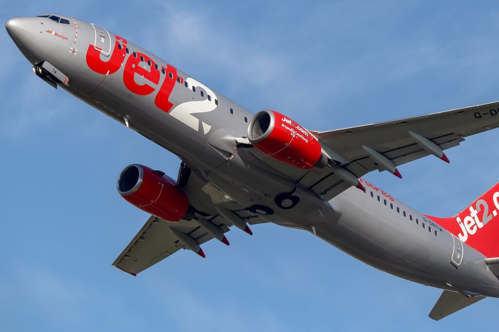 Jet2 Plane Diverted After Man Tried To Open Door