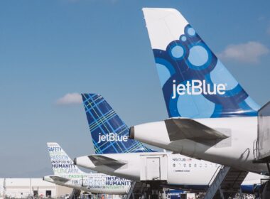 JetBlue has retired its first-ever aircraft, an Airbus A320 nicknamed "Bluebird"