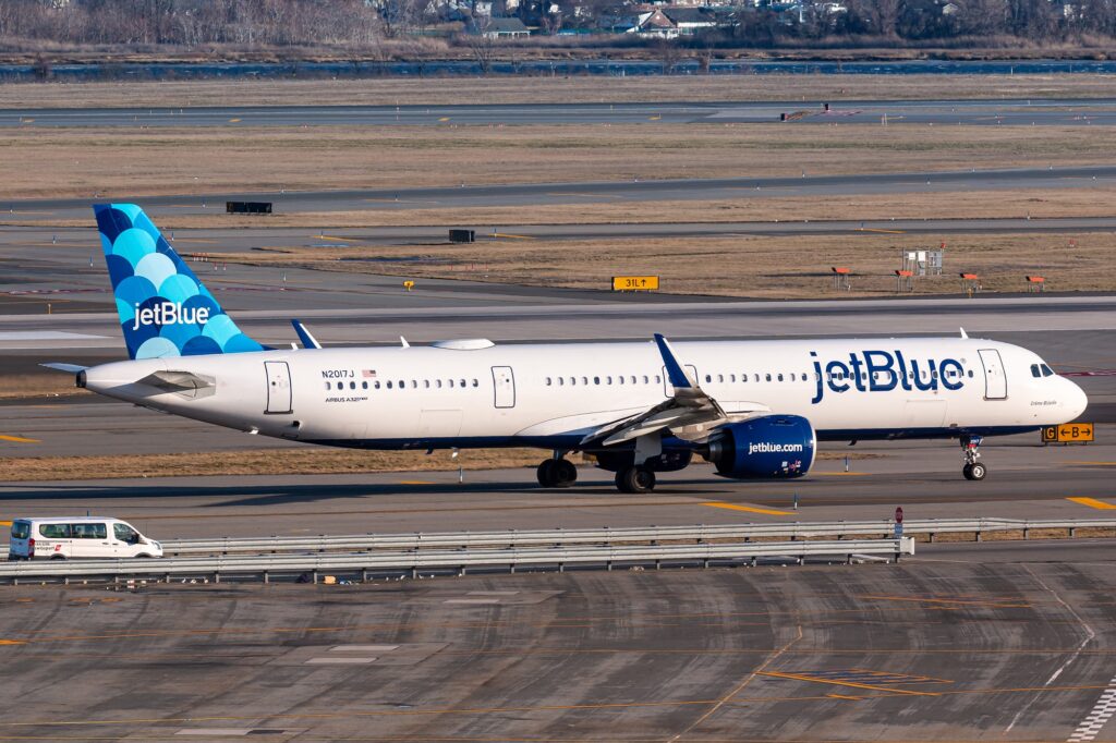 JetBlue finally landed in Amsterdam, after the carrier struggled to acquire slots for a long time