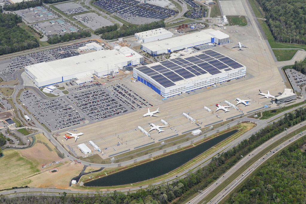 Boeing South Carolina 787 Factory