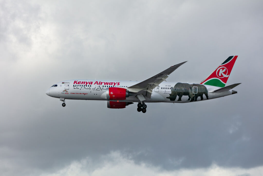 Kenya Airways Boeing 787 Dreamliner