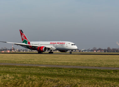 Kenya Airways Boeing 787 Dreamliner,Schiphol Airport, The Netherlands
