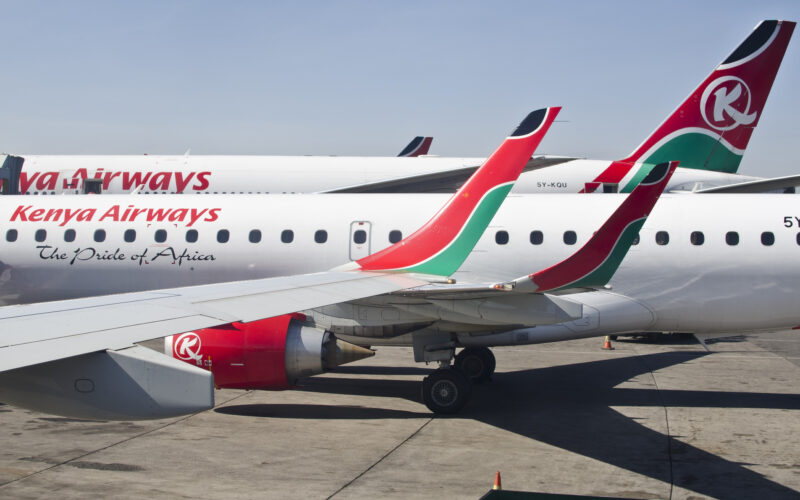 Kenya Airways, Nairobi, Kenya, KQ national airline fleet