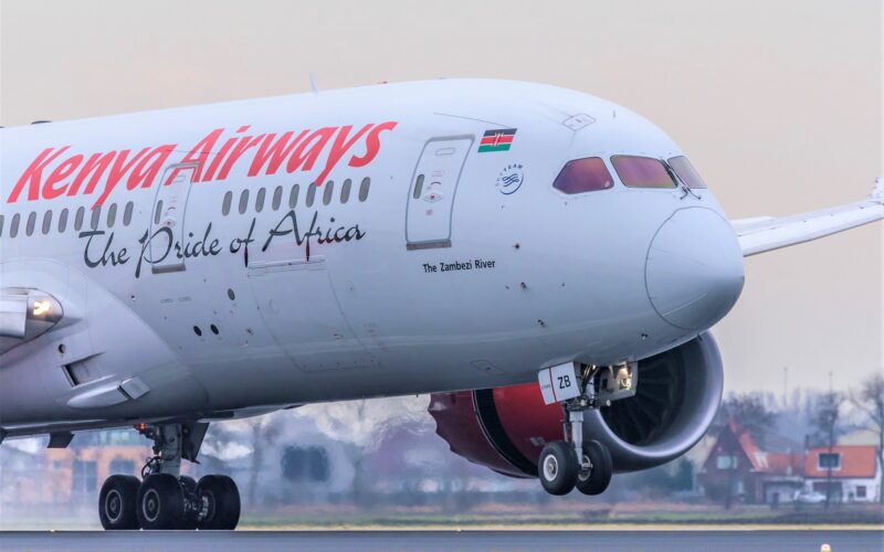 Kenya Airways aircraft