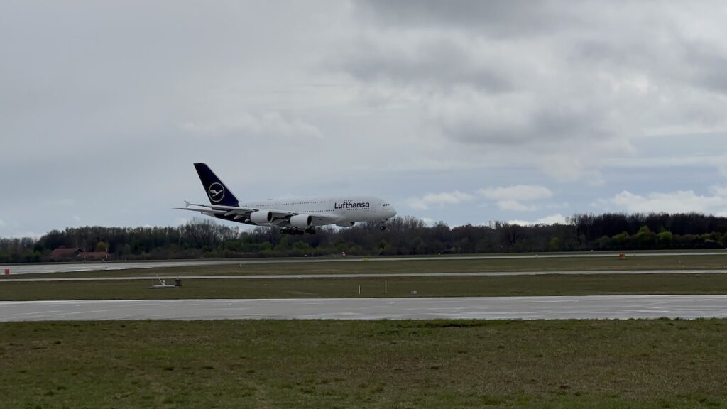 LH A380 munich