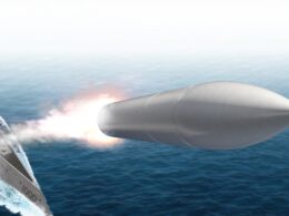 Lockheed Martin Conventional Prompt Strike missile fired from a US Navy destroyer