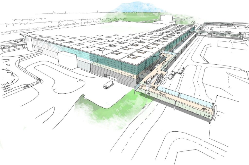 London Stansted Airport terminal extension plans