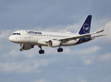 Lufthansa Airbus A320 new cabin