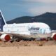 Lufthansa will bring back its first Airbus A380 from storage at Teruel Airport (TEV)