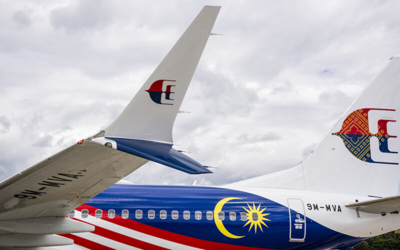 Malaysia Airlines has teased its upcoming Boeing 737 MAX aircraft with an updated livery