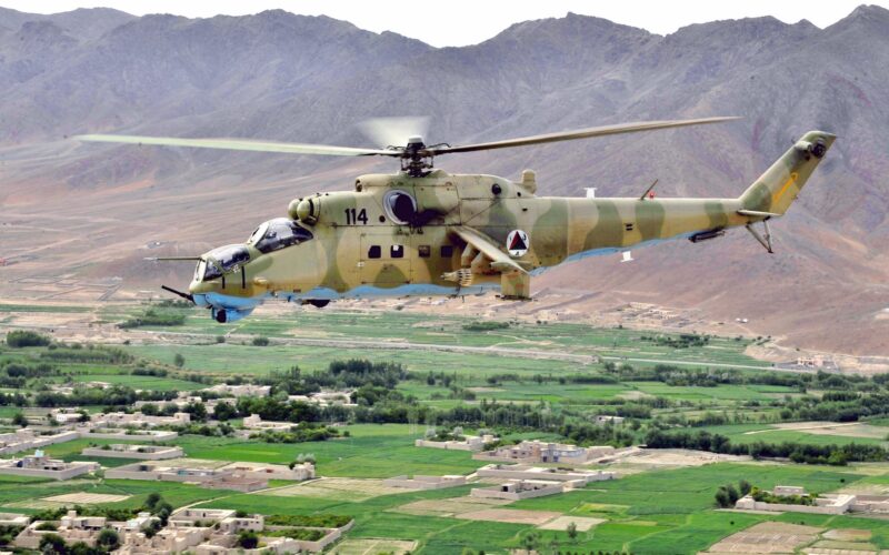 Mil Mi-35 of Afghan Air Force