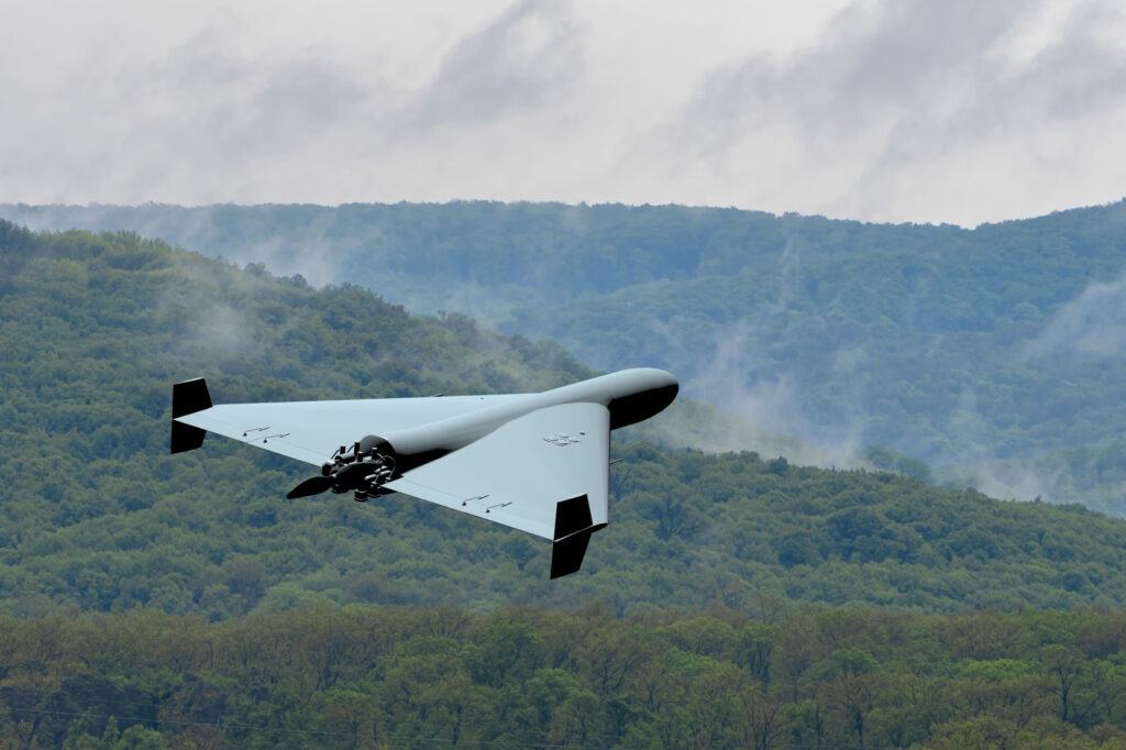 Military kamikaze drone