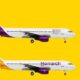 Monarch Airlines invited the public to vote on its new livery on social media