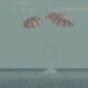 NASA Orion capsule splashdown