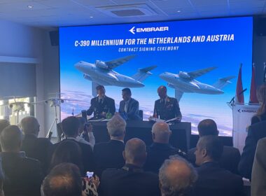 Netherlands and Austria jointly purchase nine Embraer C-390 transport aircraft