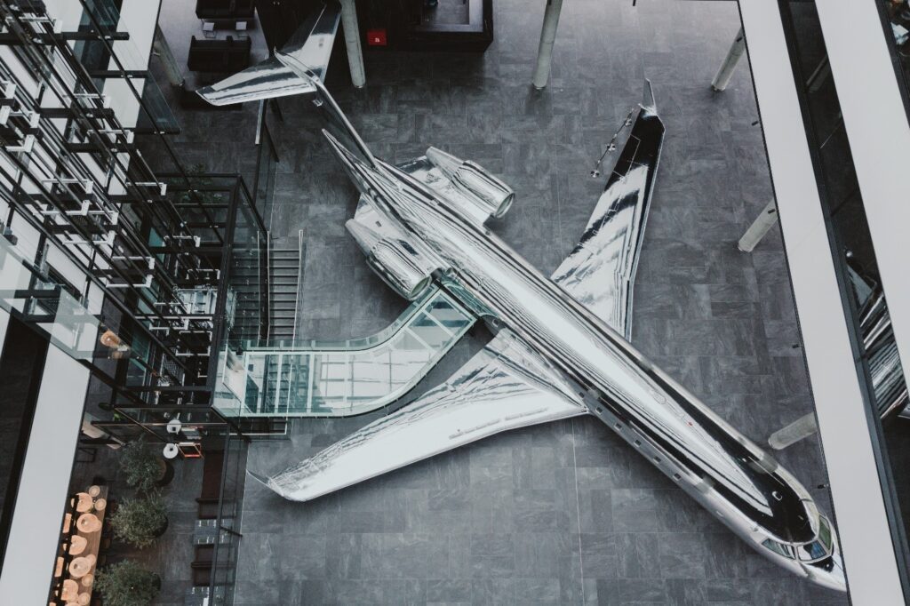 Office building of AeroTime Hub part of Avia Solutions Group, Vilnius Lithuania