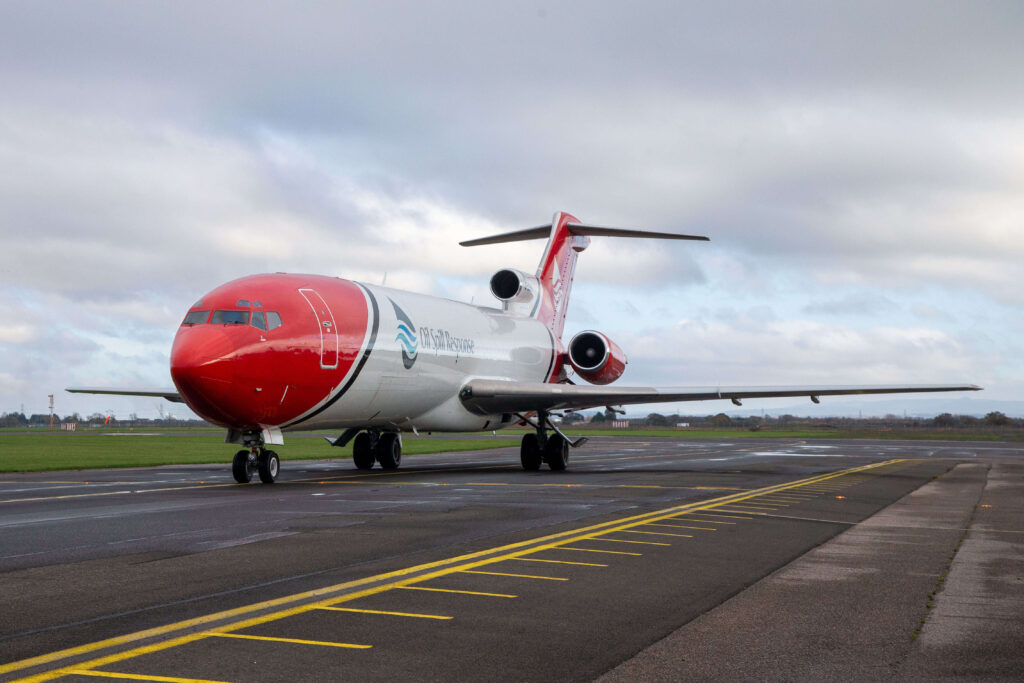 Oil Spill Response Boeing 727 aircraft