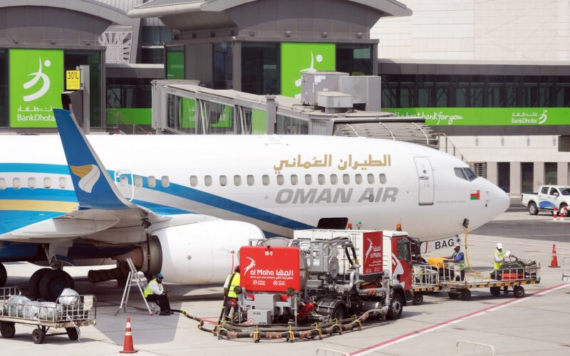 An Oman Air Boeing 737 left Iran following a brief grounding due to FOD damage