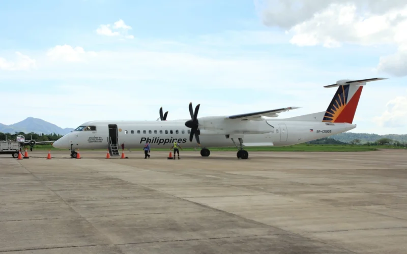 Busuanga,,Palawan,,Philippines:,June,2018:,A,De,Havilland,Canada,Dash