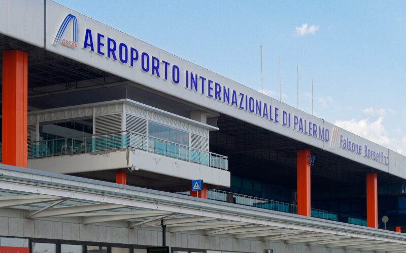 Palermo Airport Sicily Italy