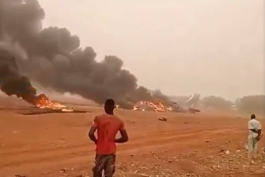 Plane crash South Sudan