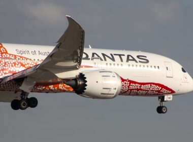 Grapevine,,Texas,,December,14,2023:,A,Boeing,787-9,Dreamliner