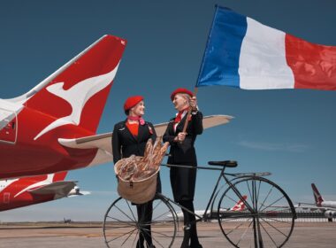 Qantas launches Perth Paris route