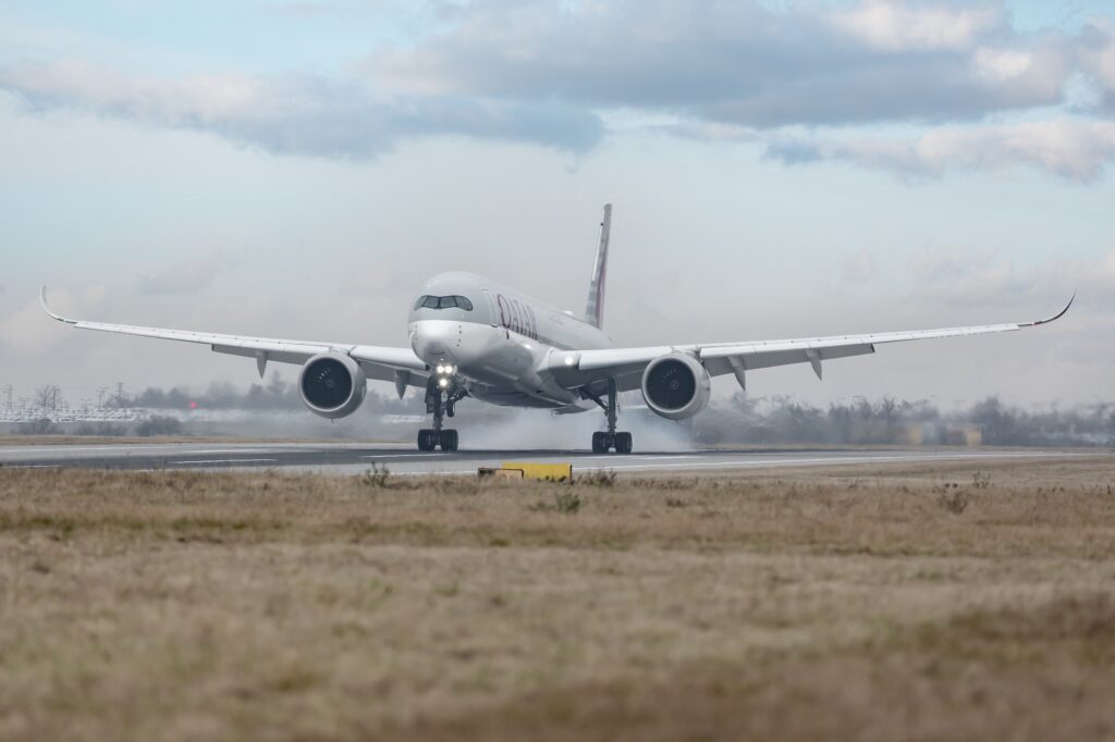 A Qatar Airways Airbus A350 suffered damage to its aft fuselage following a tailstrike incident at ISB