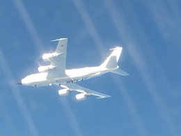 RAF Rivet Joint observation aircraft