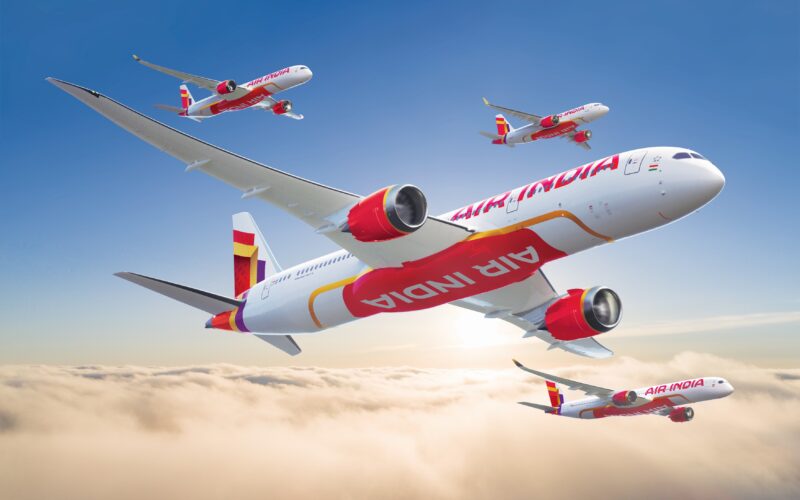 Air India unveiled completely new brand identity, including a new livery