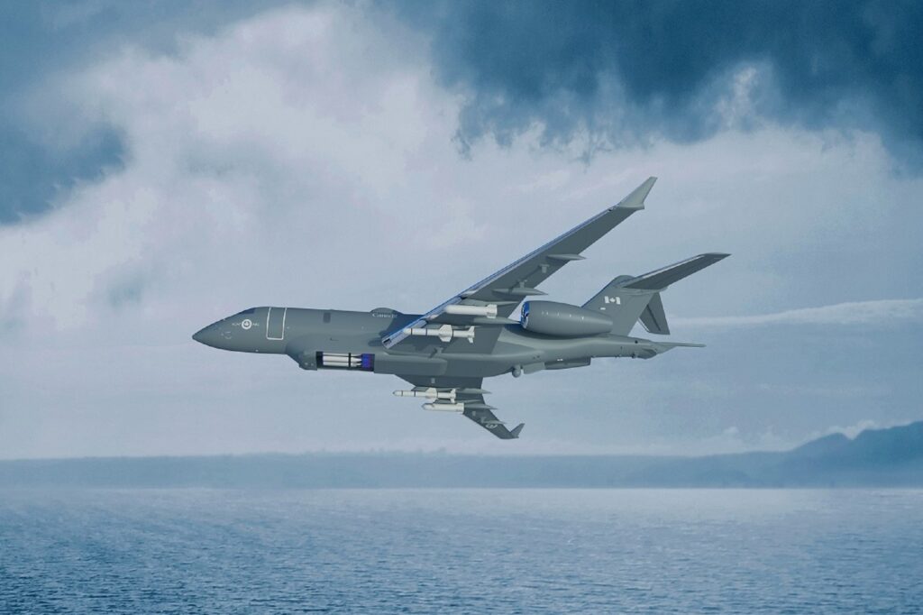 Rendering of Canadas Multi Mission Aircraft