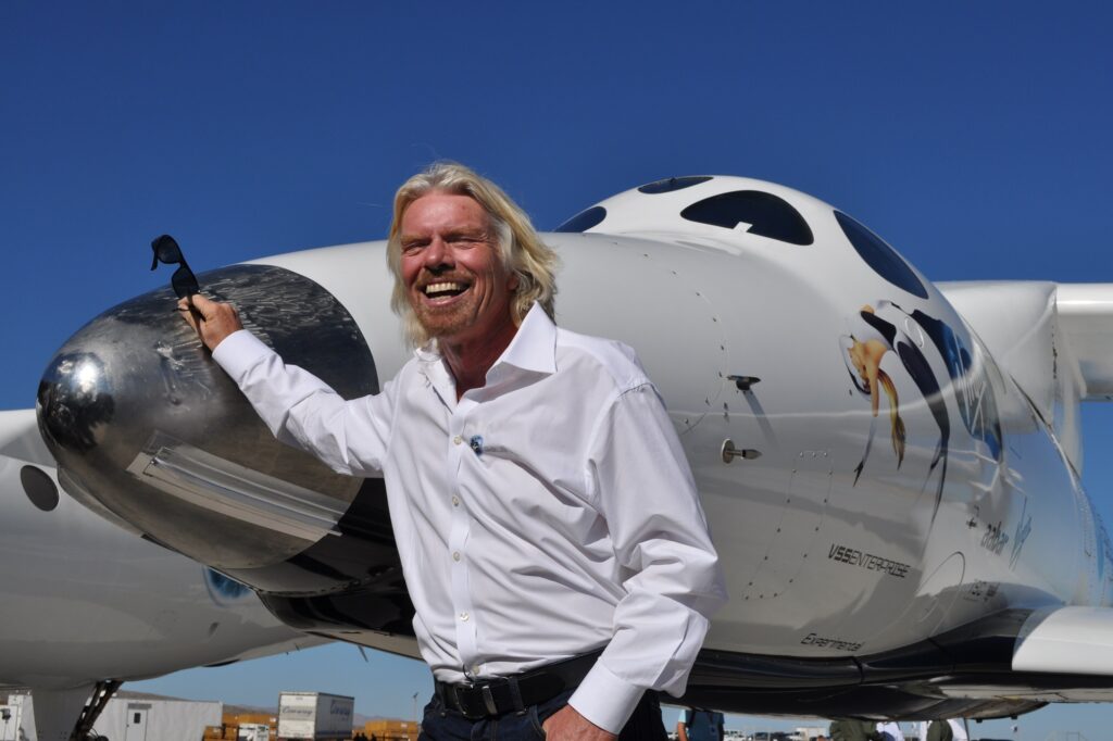 Richard Branson made a hefty profit from his share sales at Virgin Galactic