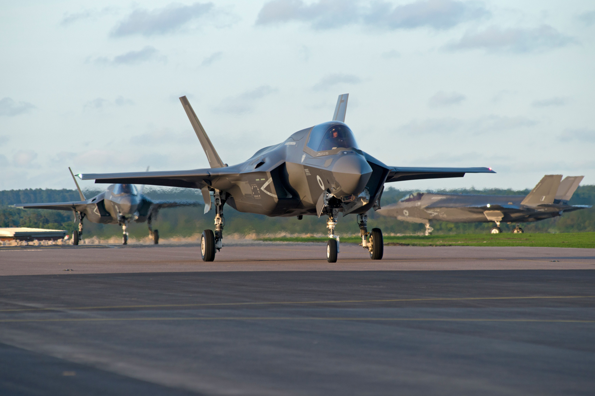 Royal Air Force Lockheed Martin F 35B fighters