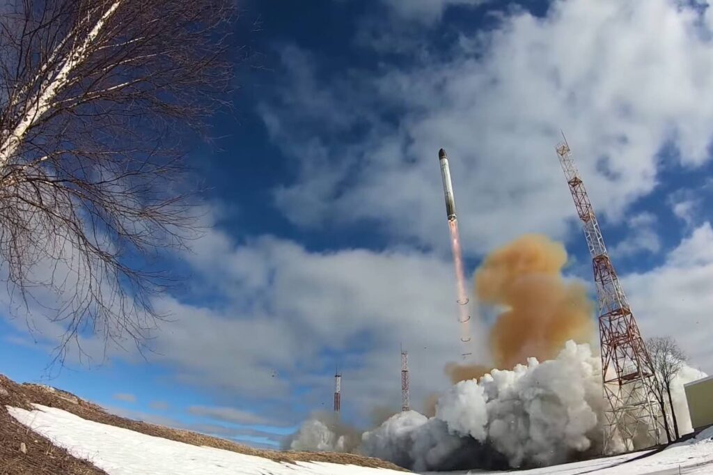 Russia Sarmat launch 2022