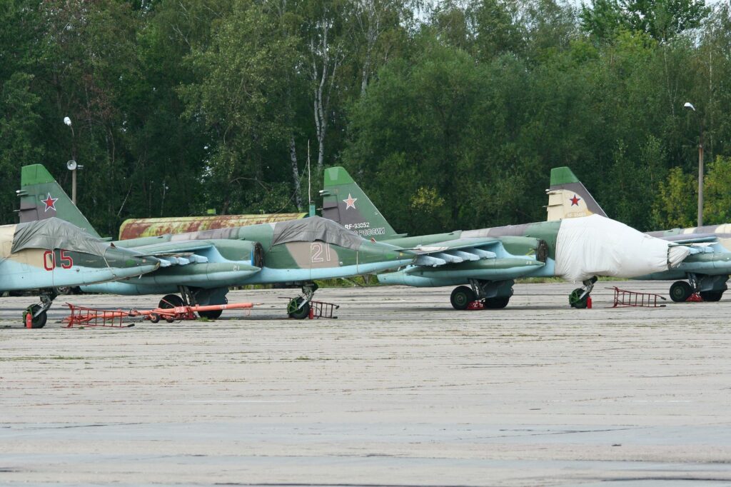 Russian Air Force Sukhoi Su-25s