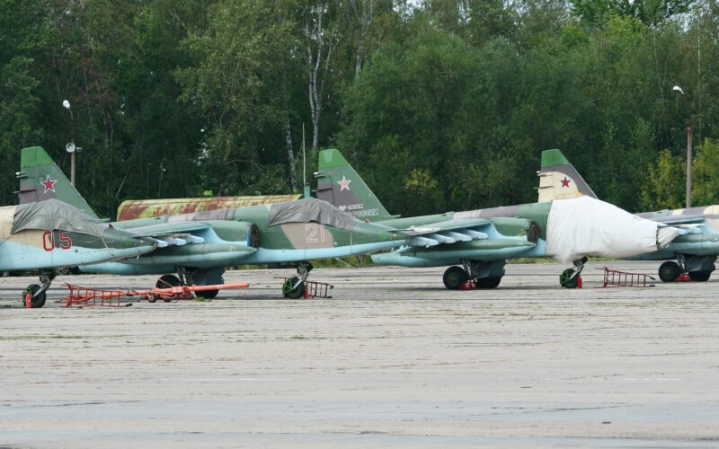 Russian Air Force Sukhoi Su-25s